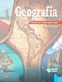 Libro Geografía Interacción con el mundo social y natural Fernández Editores