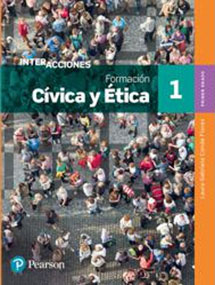 Libro Interacciones Formación Cívica y Ética 1 Pearson Educación