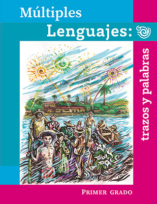 Libro Múltiples lenguajes Trazos y palabras primer grado de Primaria PDF