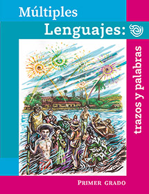 Libro de Múltiples lenguajes Trazos y palabras primer grado de primaria