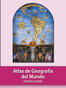 Libro de Atlas de Geografía del Mundo quinto grado