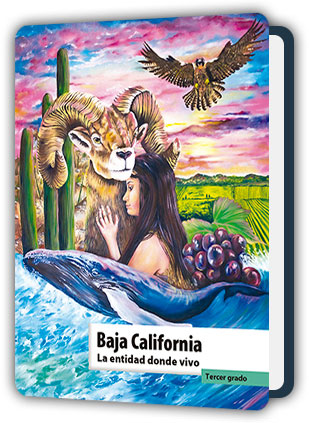 Libro Baja California La entidad donde vivo tercer grado de Primaria PDF