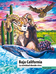Libro Baja California La entidad donde vivo - Tercer grado