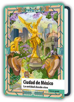 Libro Ciudad de México La entidad donde vivo tercer grado de Primaria PDF