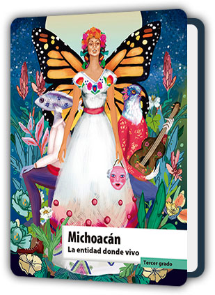 Libro Michoacán La entidad donde vivo tercer grado de Primaria PDF