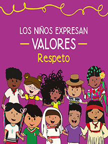 Libro Los niños expersan valores respeto complementario