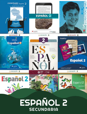 libro español 2 segundo grado de secundaria PDF